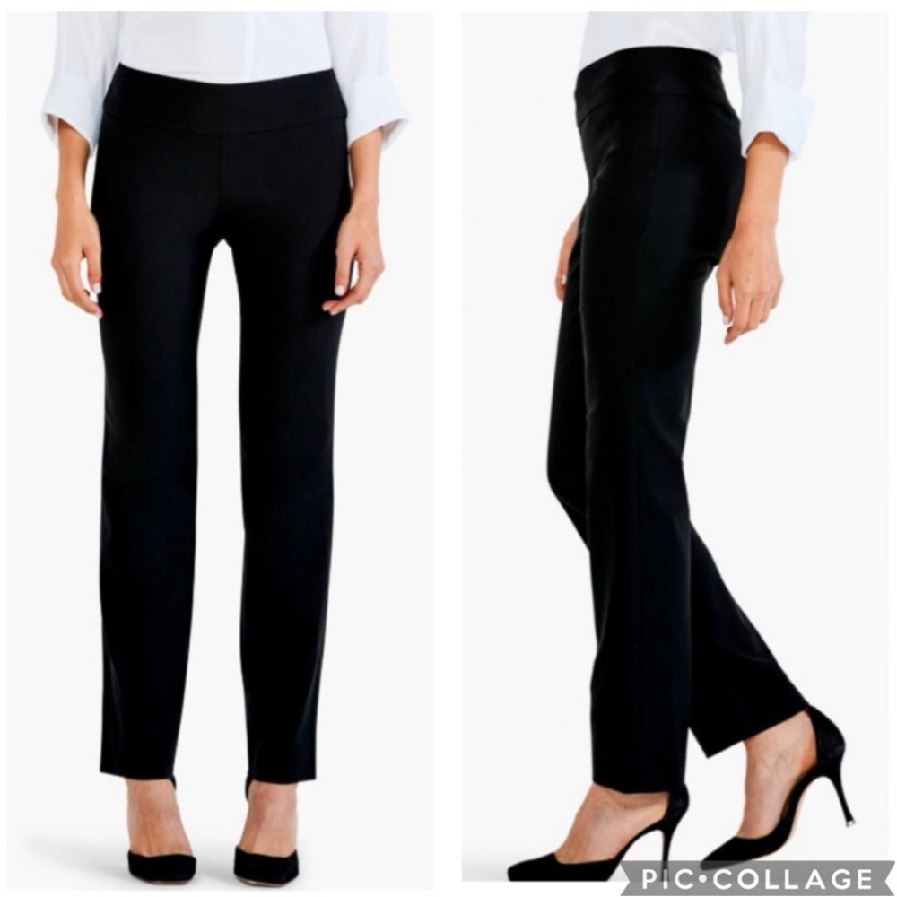 Nic +‎ Zoe Wonderstretch Pull On Pants Black 10